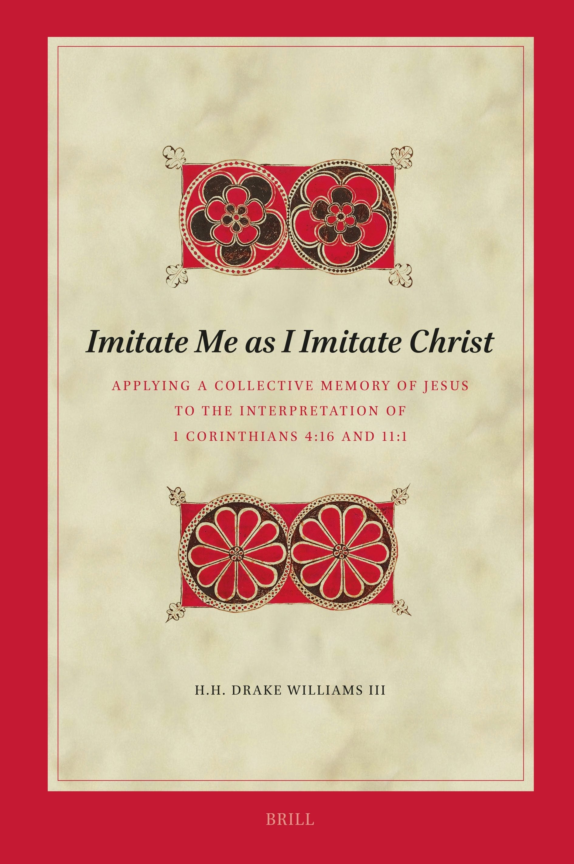 Book cover image for Imitate Me as I Imitate Christ ISBN: 9789004708181